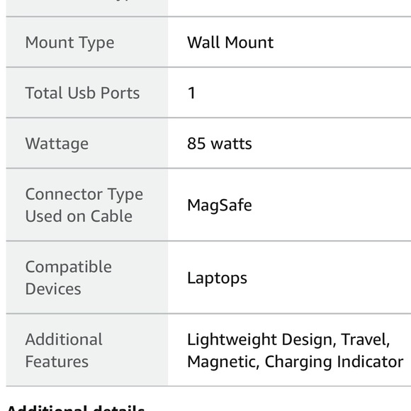 Original Apple 85W MagSafe Power Adapter for 15- and 17-inch MacBook Pro - Picture 4 of 4